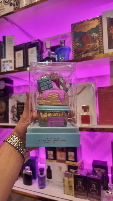 عطر ادکلن لطافه گیو می گورماند مدل (وانیلا فریک) حجم ۷۵میل
